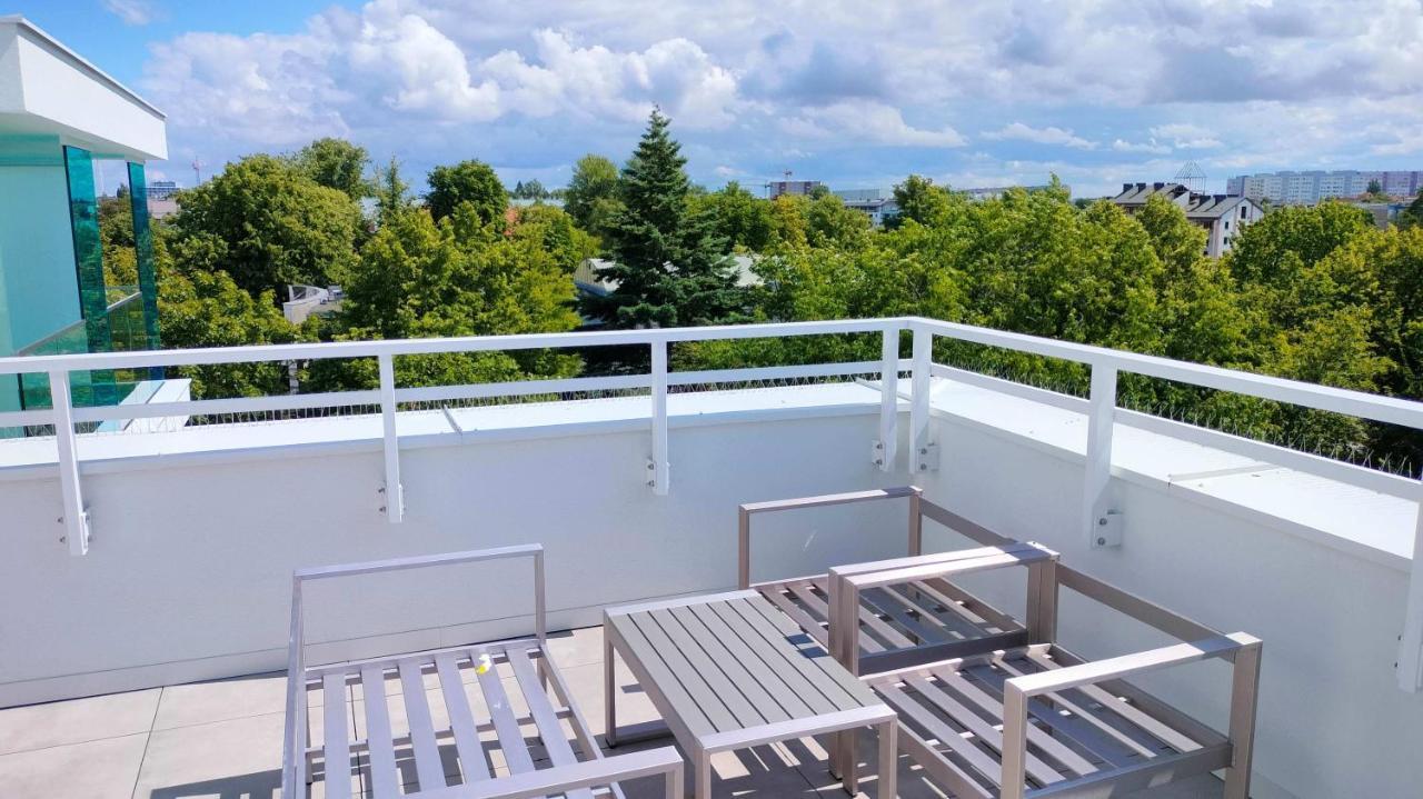 Cicha Przystan Apartamenty Whiteblue Sauna&Fitness&Parking 科沃布热格 外观 照片
