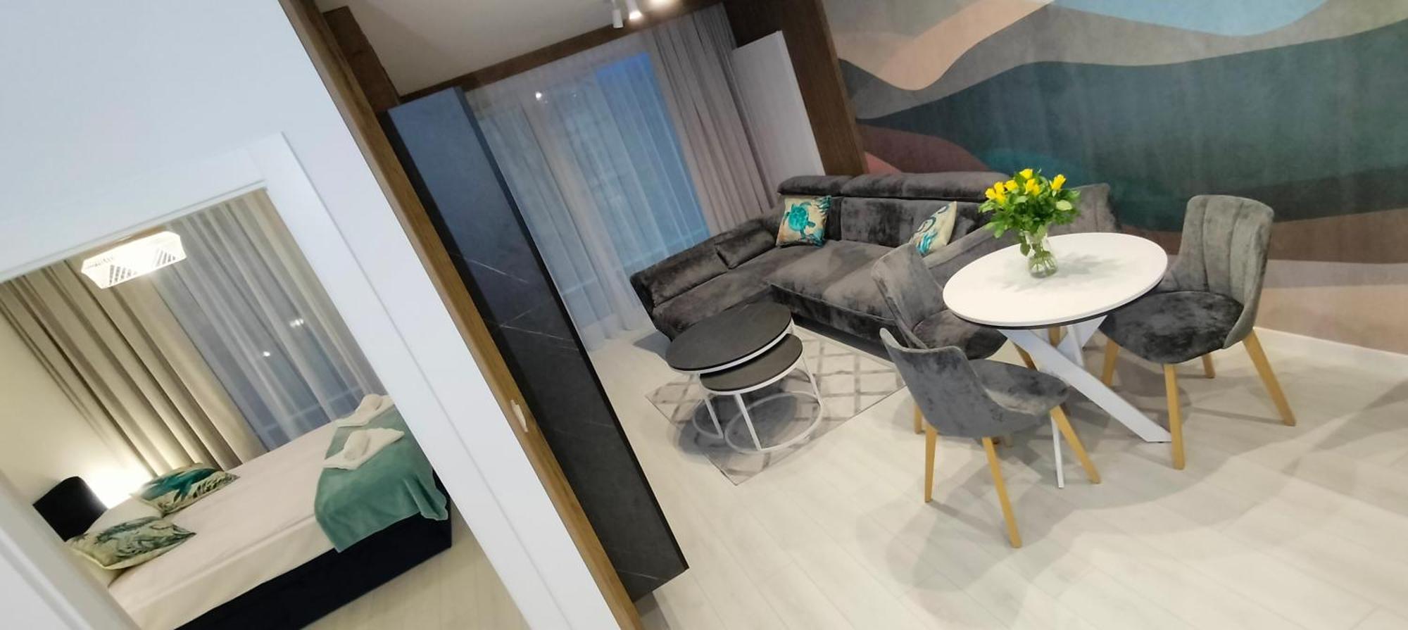 Cicha Przystan Apartamenty Whiteblue Sauna&Fitness&Parking 科沃布热格 外观 照片